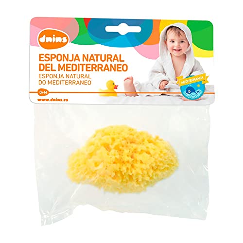Dnins 4010 - Esponja natural del Mediterráneo, tamaño mediano