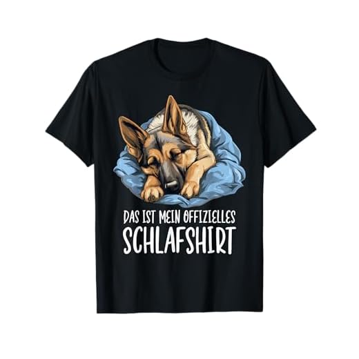 Offizielles Schlafshirt für Hundeliebhaber