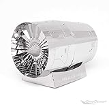turbine jetcat 220 rxi Kein Klebstoff notwendig WingDesign GmbH Miniatur Turbine Modell 3D-Metall-Puzzle