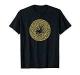 The Arabesque Mittelalterliches Seldschuken-Löwen-T-Shirt T-Shirt