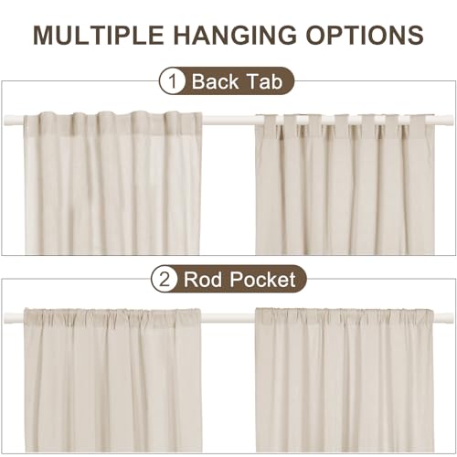 ASPMIZ-Cotton-Linen-Kitchen-Valance-Curtains-Boho-Rustic-Button-Valances-for-Windows-Farmhouse-Style-Blue-Stripe-Window-Valances-for-Bathroom-Cafe-Tie-Up-Valances-for-Kitchen-Windows-52-x-18-Inch ASPMIZ Cotton Linen Kitchen Valance Curtains Boho Rustic Button Valances for Windows Farmhouse Style Blue Stripe Window Valances for Bathroom Cafe Tie Up Valances for Kitchen Windows 52 x 18 Inch