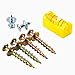 Hangman Gold Keyhole Hanging Kit 100 lb. 7 pk