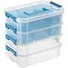 Stack & Carry 4-Layer Handle Box & Tray
