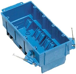BH464A 4 Gang New Work Super Blue Hard Body Wiring Box