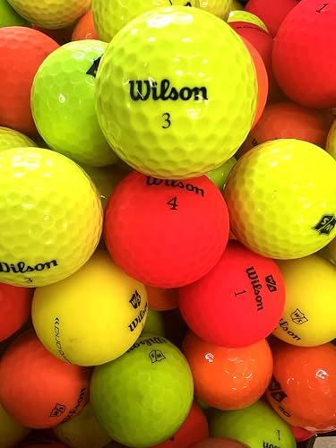 Golf Ball House…24 Colored Golf Balls for Wilson/Near Mint (AAAA)