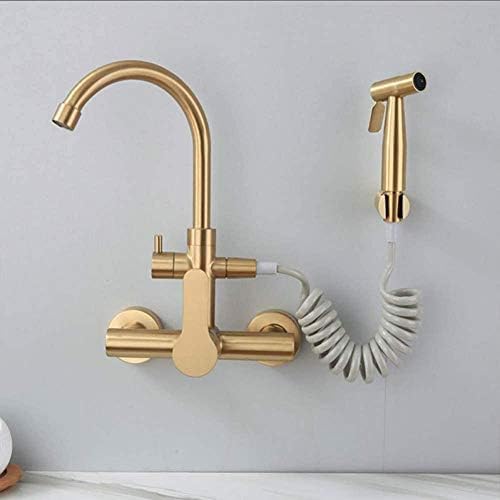 Robinetterie lavabo rotative pour un nettoyage facile du lavabo de salle de bain
