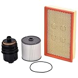 Fuel Oil Air Filter Set Compatible with 3.0L V6 2020-2023 Jeep Wrangler Gladiator EcoDiesel,Replace