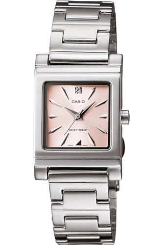 Casio Women's LTP-1237D-4A2 Core Silver Stainless-Steel Quartz White Dial Watch