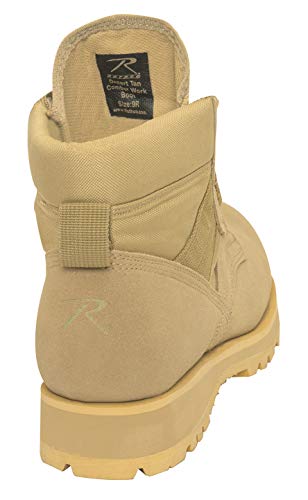 Rothco Combat Work Boots, Desert Tan - 53