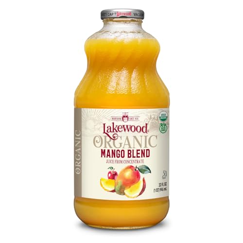 Lakewood Juice Mango Organic, 32 oz