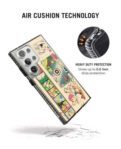 Image of DailyObjects Case for Samsung Galaxy S24 Ultra Stride 2.0 Technicolour Compatible with Magnetic Wireless Charging Slim Back Cover with Inner Magnetic Ring Shockproof