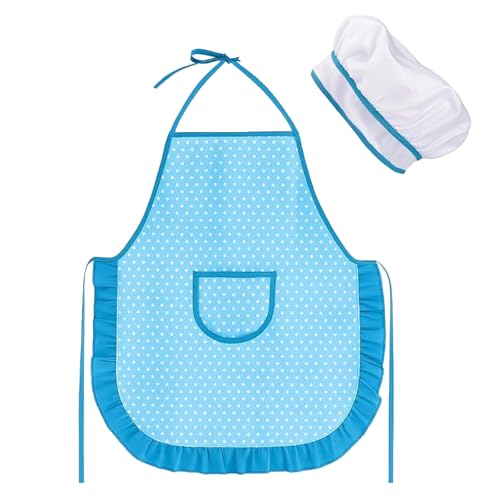 MEIDAYAI Apron and Chef Hat Set