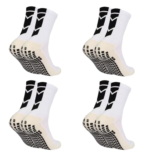 4 pairs of men's sports socks non-slip shock-absorbing