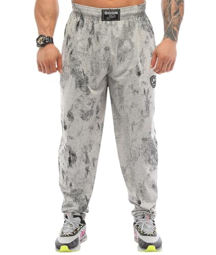 Men's Loose fit Sweatpants with Pockets, Baggy Design 100% Cotton, Thin, Muscle Pants3