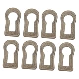 Schlüssellocheinsatz - das einfache und elegante design dieser schlüssellochabdeckung ist eine tolle dekoration für ihre möbel, vintage-schlüssellochabdeckung