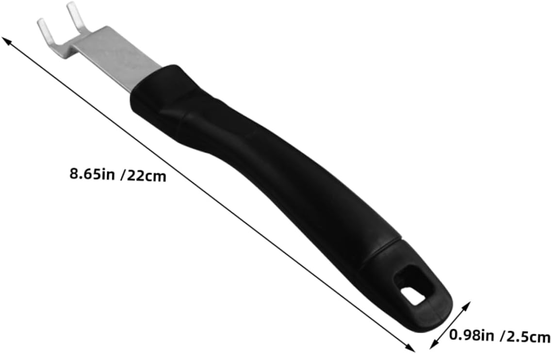 SHOWERORO 4 Pack Grill Grate Lifter Gripper Tool, Stainless Steel
