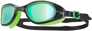 TYR Special Ops 2.0 Mirrored Adult Fit Swim Goggle (Green/Black)