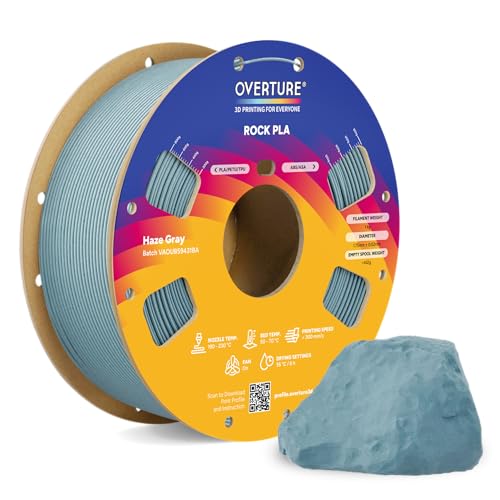 Filament OVERTURE PLA GRAY TEXTURED