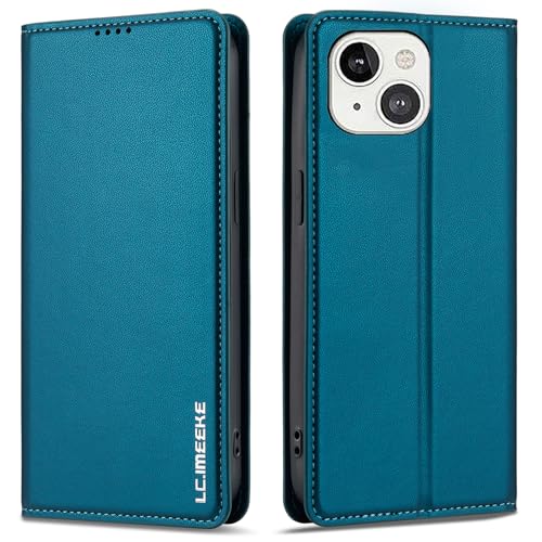 WANWO for iPhone 12 Mini/13 Mini �P�[�X �蒠�^ for �A�C�t�H�� 13 �~�j/12 �~�j �蒠 �P�[�X ����PU���U�[ �}�O�l�b�g�� �J�[�h���[ ���u���X�^���h�@�\ �g�уJ�o�[ ���G��ǂ� ���^ �y�� �h�� �ϖ��C�V���v