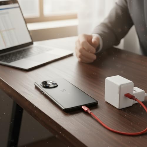 Image of 100W SUPERVOOC Charging Adapter | Warp /Dash Fast Charge Support | OnePlus 15, 13, 13R, 12, 12R, 11, 11R, 10, 10 Pro, 9, 9R, 8, 8T, 7, Nord, CE 3 Compatible | White