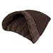 Aspen Pet Kitty Cave, 16-Inch by 19-Inch, Chocolate Brown