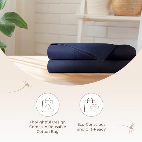 Image of Whisper Organics 100% Organic Cotton Flannel Pillowcases, Envelope Closure