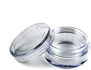 Recipientes cosméticos de plástico transparen...