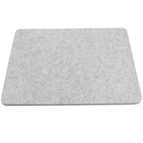 Almohadilla de planchado de lana gris HYTROVE de 13.5x17 pulgadas portátil para acolchar y ropa