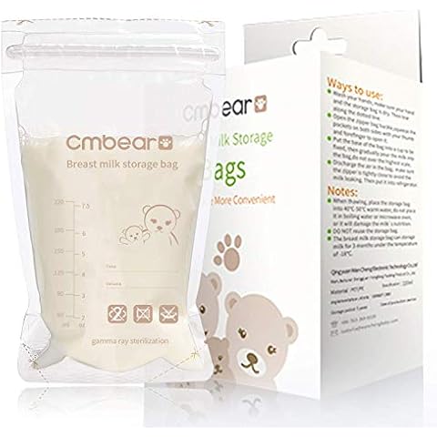 Bestele 220ml BPA Free Breast Milk Bags Cover