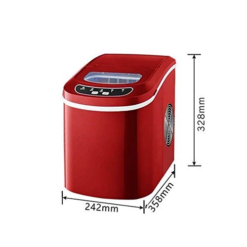 Eismaschine, Theken-Eiswürfelbereiter 15 kg EIS / 24 Std. EIS bereit / 8 Min. herausnehmbarer Korb Eisschaufel leise… – Bild 8