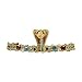 Produktbild Widmann 05906 - Deluxe Stirnband ägyptische Schlange, mit Edelsteinen, Damen, Gold, Einheitsgröße, Accessoire, Kostüm, Karneval, Mottoparty