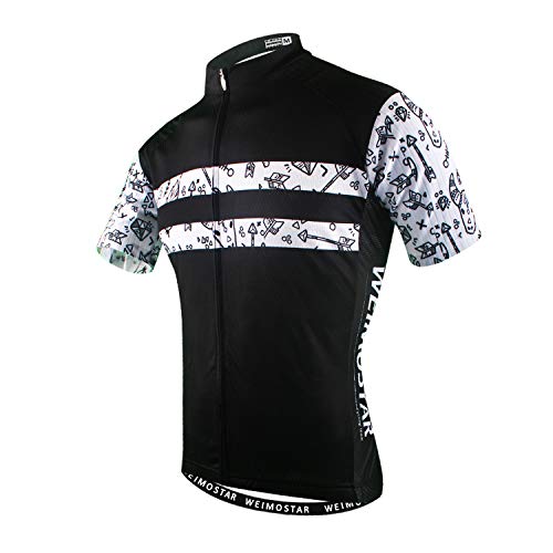 PSPORT Cycling Jersey Men's Short Sleeve Bike Shirt