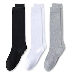 Plain Black White Light Grey 3 Pack
