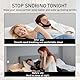 Zyluniy 2025 Anti Schnarchen Kinnriemen, Anti Snoring Kinnriemen Verstellbares, Kinnband Schlafapnoe, Schnarchstopper Anti Schnarchen Schnarchlösung für Schnarchen Anti Schnarch Kinnriemen Schwarz
