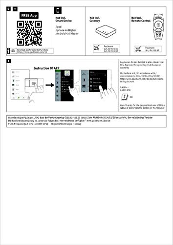 Paulmann 50052 SmartHome Zigbee Soret LED LG 8,5W