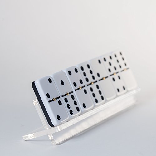 Juego de Domino Doble Seis Jumbo con Bandejas miniatura 5