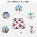 Selerdon Quick Dry Swim Trunks Octopus Seafood Watercolor Pinks for Boy Kids Summer Fashion Beach Shorts with Adjustable Waist and Side Pocket for Daily Wear Outdoor Play XS