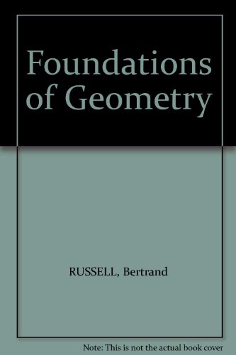 Foundations of Geometry [Unknown] B004BJ7U8Q Book Cover