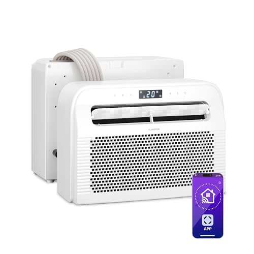 Klarstein Chillavan Mobile Klimaanlage 5.000 BTU Für Räume bis 20 m 3-in-1: Klimaanlage Luftentfeuchter & Ventilator Energieeffizienzklasse A App-Steuerung Ideal für Wohnmobile