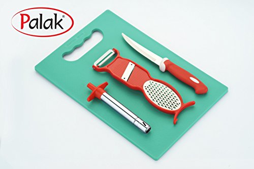 Palak Plastic Cutlery Set, Blue