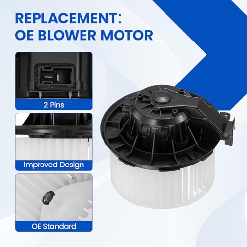 Image of HVAC Blower Motor 700263 Compatible with Hyundai Sonata 2011-2014, Compatible with Kia Optima 2011, BM10102C, 72223FL00A, 971133S000, A /C Blower Motor Assembly