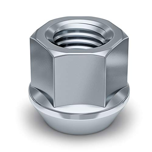 Image of White Knight 791309-1SAM Chrome M14x1.50 Open End Bulge Acorn Lug Nut Kit with Wheel Locks (Random Key Pattern), 20 Pack