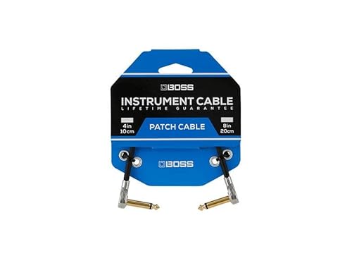 Cabo P10 em L do Tipo Pancake de 45 cm BOSS BPC-18 BPC-18