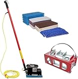 Doodle Scrub Deluxe Compact Floor Scrubbing Machine – Orbital Motion, Heavy-Duty Cleaning Power