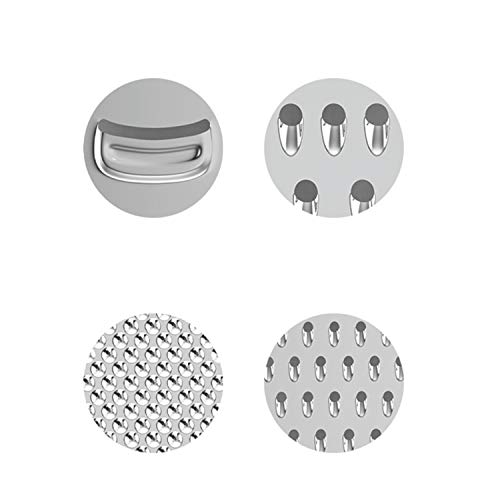 Ralador com 4 Faces de 8'' Vermelho, Prp5326-Vm, Euro, Inox