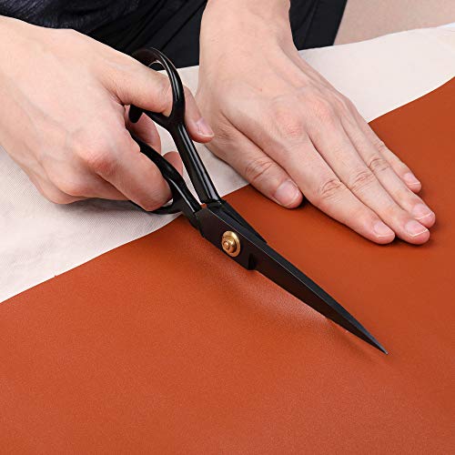 Professional Tailor Scissors 10 Inch - Heavy Duty Sewing Fabric Scissors For Leather Cutting Industrial Sharp Shears Home Office Artists Students Tailors Dressmakers #TOP3