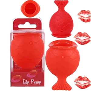 Lip Plumping Enhance – Soft Silicone Lips Enhancer Plumper Tool Device – Enlarge Mouth Lips Enlargement Tools Plumping Bigger Lips Device Christmas Gift