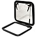 Bomar Boat Escape Hatch N10109-10P | 16 1/32 x 17 25/32 Inch Black
