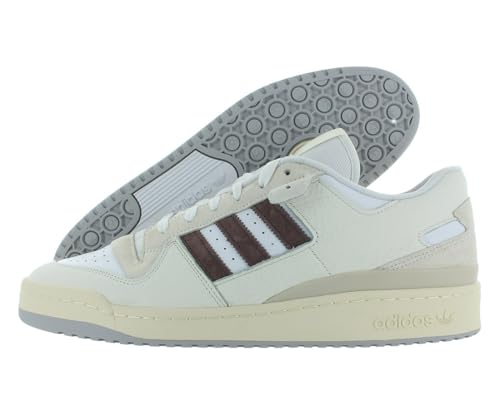 Image of adidas Forum 84 Low Cl Mens Shoes Size 14, Color: Cloud White /Grey Two /Cloud White-White