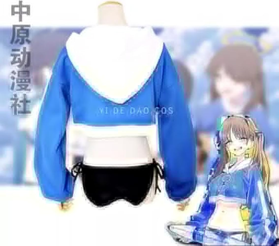 Amazon.co.jp: [FANG HUI] ウィッグ、靴付きBlue Archiveブルー